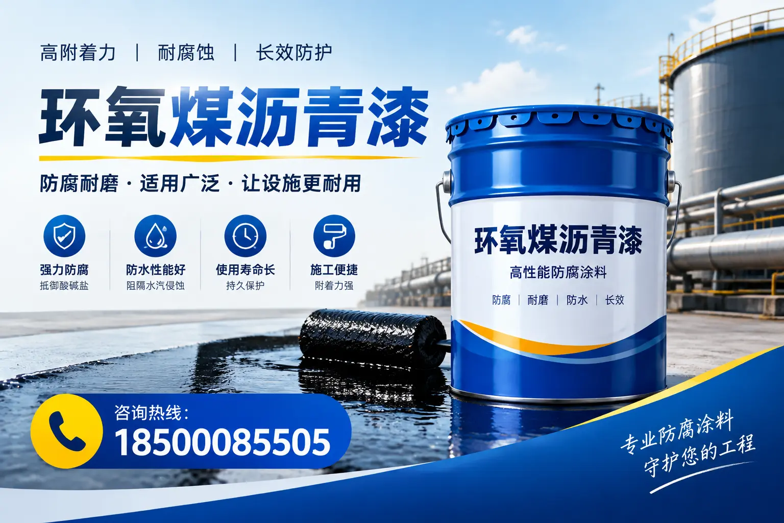 环氧煤沥青漆与其他涂料的对比分析，助力常德企业决策